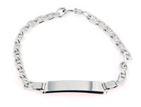 Bracelet Forever Gioielli Bracciale Con Piastra Massiccio in Silver FGBR00471 - FGBR00471